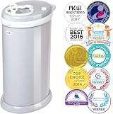 Ubbi Stainless Steel Nappy Pail Odor Locking Grey - No Special Bags view 2