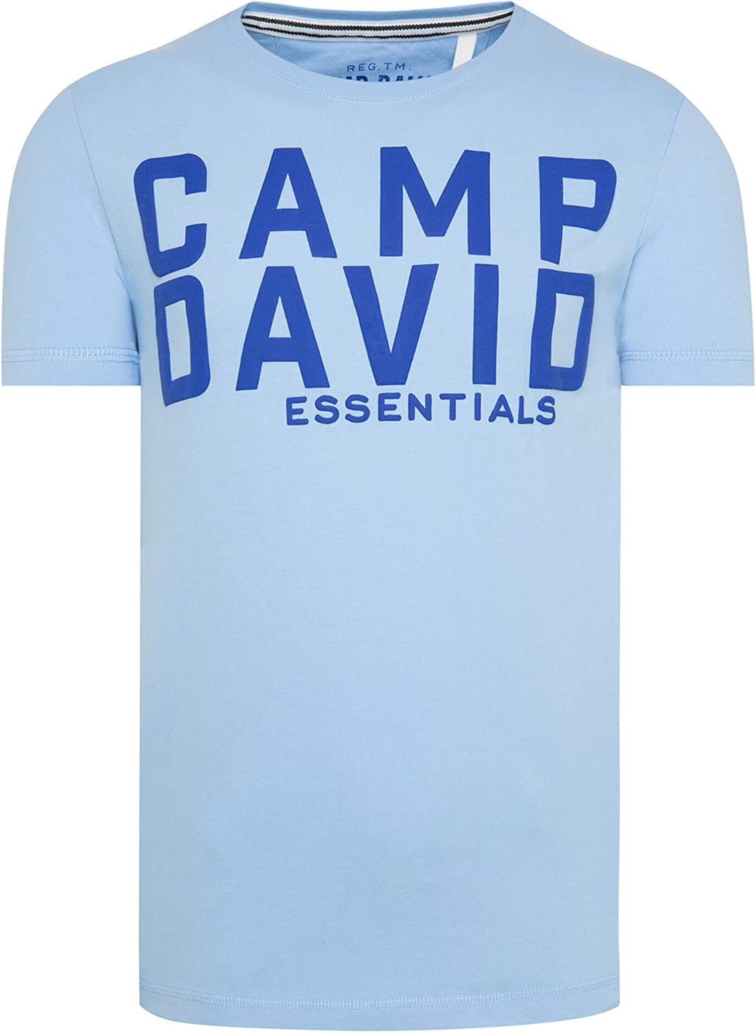 Camp David Herren TShirt mit großem Logo Puff Print Amazon.de Bekleidung