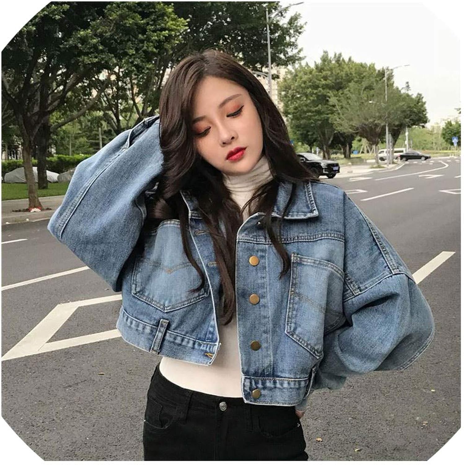 denim jacket autumn