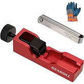 GEAROLL Spark Plug Gap Tool with 32 Blade Steel Feeler Gauge, Spark Plug Gapping Tool for Most 10mm 12mm 14mm 16mm Thread Spark Plugs, Red