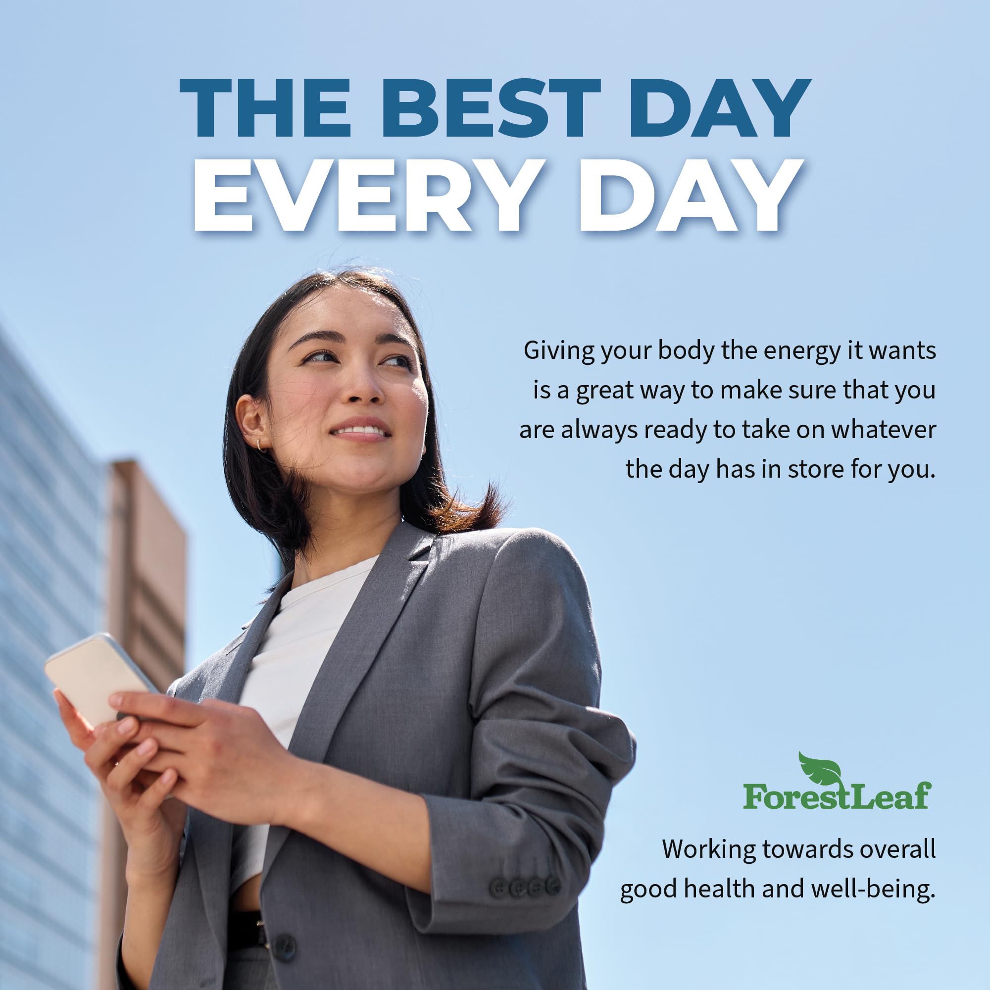 ForestLeaf Vitamin B2 Riboflavin 400mg Energy, Skin & Cellular Health