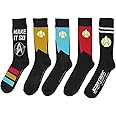 Hyp Star Trek The Next Generation Uniforms Crew Socks 5 Pair Pack