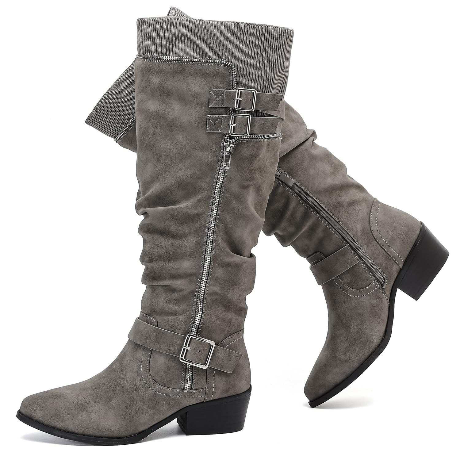 Luoika Women's Extra Wide Calf Knee High Boots, Wide Width Plus Size — free download