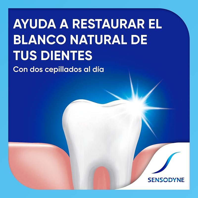 Blanqueante Pasta De Dientes, Alivio Sensibilidad, Pack 4x75 ml