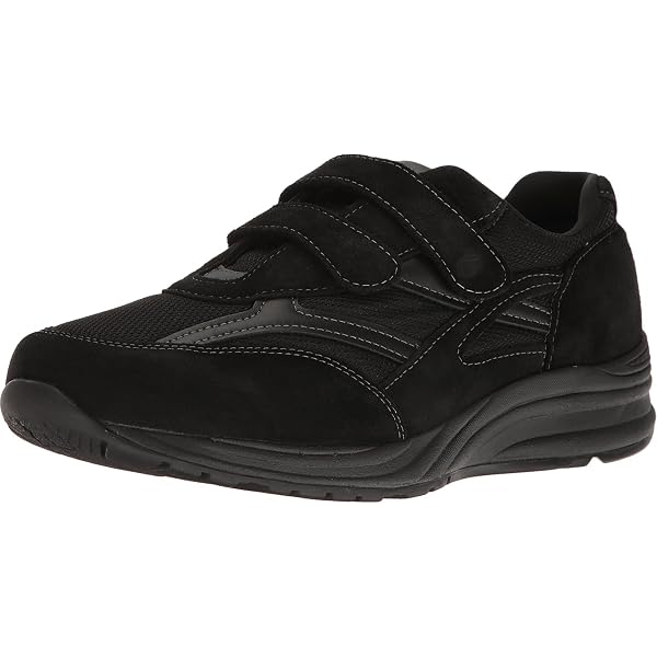 Drew Shoes Surge Walking Black Size 7 W Leather Rubber Sole Two Added Footbeds Amazon.com | Drew Shoe Men main image 3