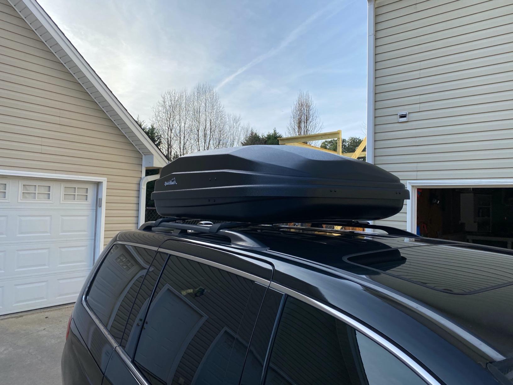 45/mo Finance SportRack Vista XL Rear Opening Cargo Box Buy Now, Pay Later