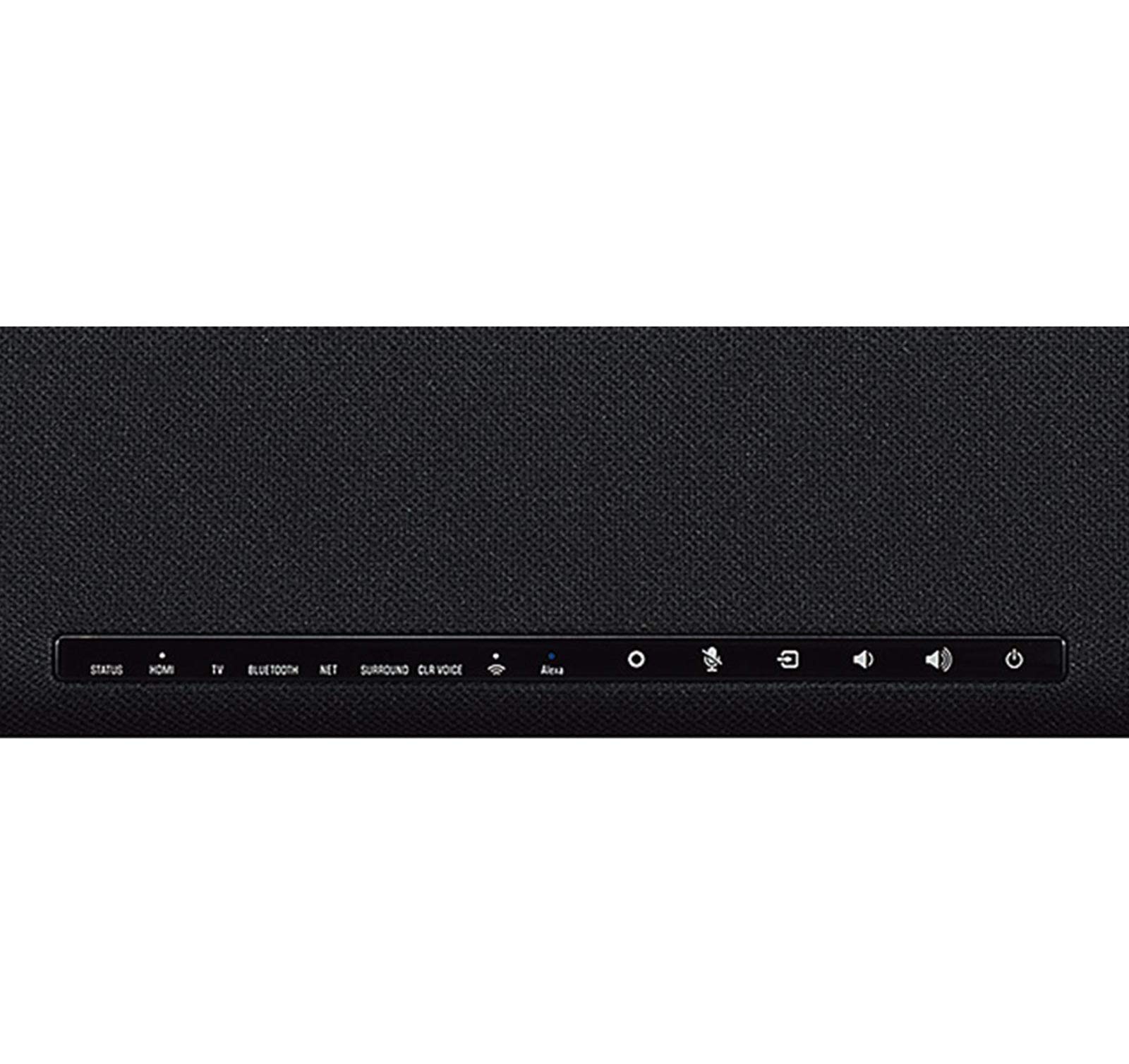 Yamaha Audio YAS-109 Sound Bar with Built-In Subwoofers, Bluetooth, and Alexa Voice Control Built-In, Black