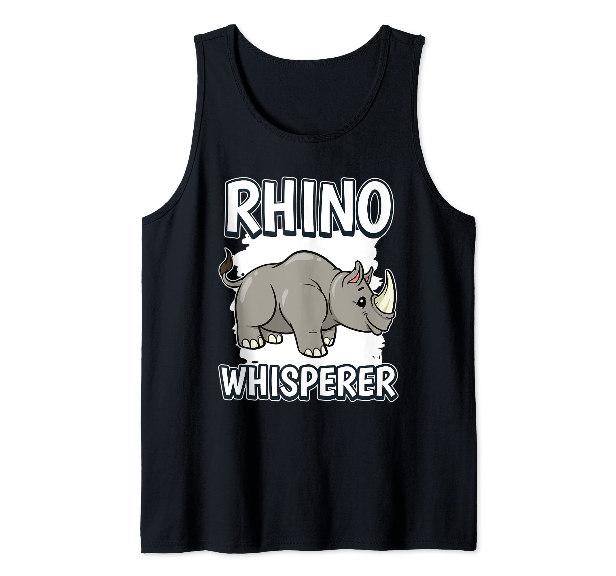 Rhino Whisperer Rhinoceros Rhino Tank Top
