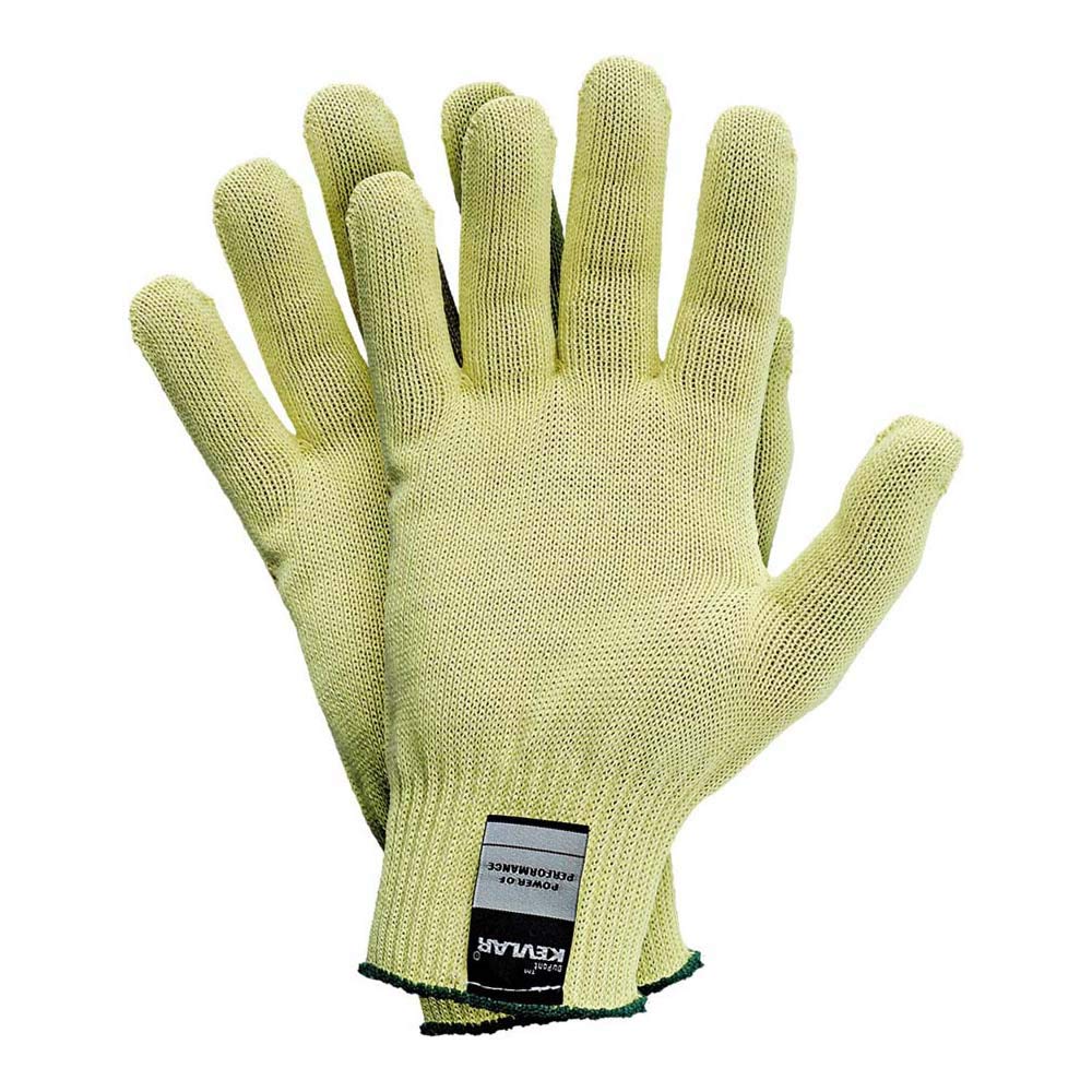 JS RJ-Kevten9 Protective Gloves, Yellow, 9 Size, Pack of 10