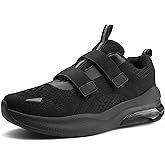 CENNID Men's Waterproof Walking Shoes Non-Slip Orthopedic Sneakers Comfortable Lightweight Diabetic Shoes for Plantar Fasciitis with Adjustable Closures