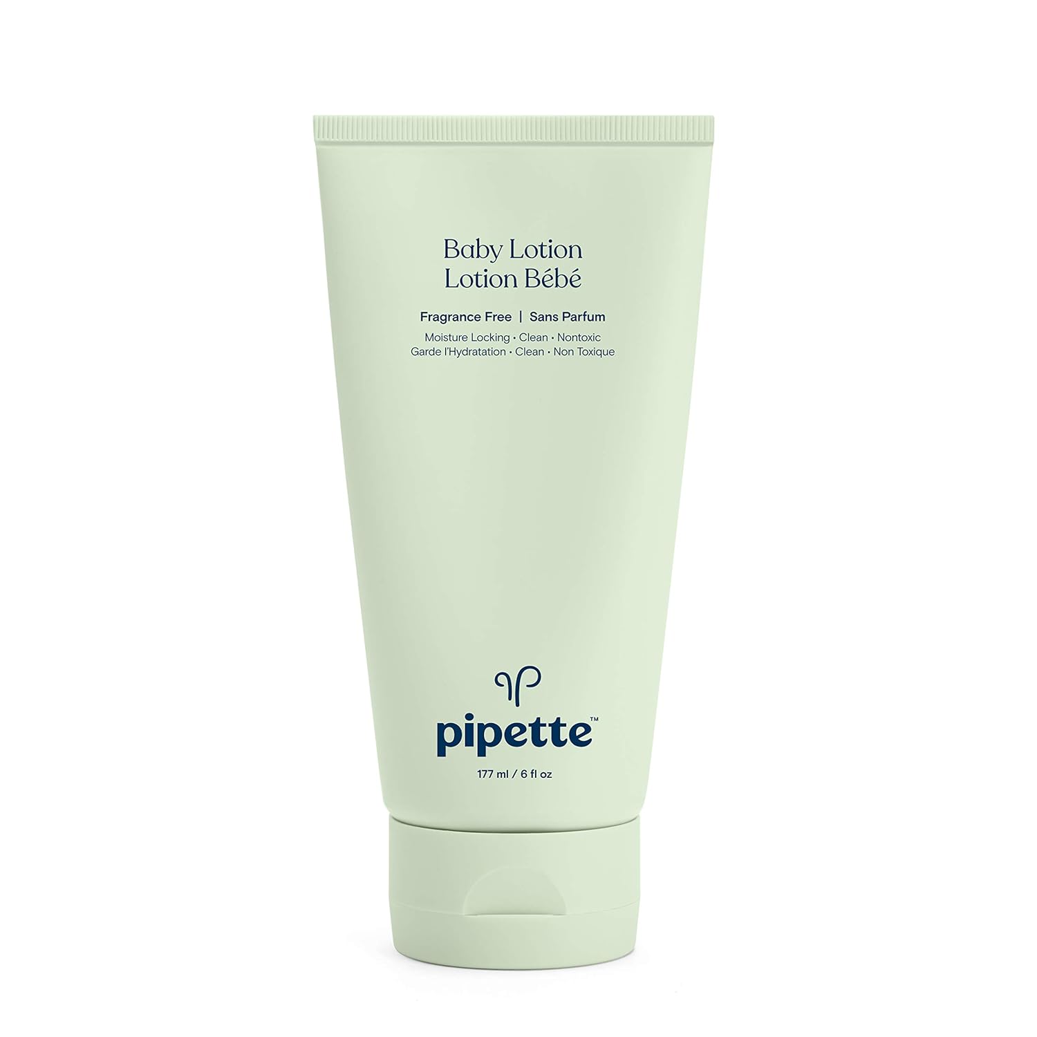Pipette New & Improved Formula Baby Lotion, Hydration, Natural Moisture of Baby's Delicate Skin, Renewable Plant-Derived Squalane, Fragrance-Free Lotion, 6 fl. oz: Beauty