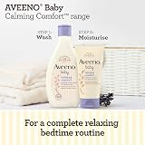 Aveeno Baby Calming Comfort Bedtime Lotion 150 ml Pack of 2 view 6