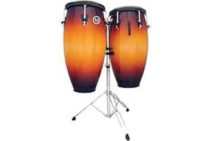 LATIN PERCUSSION Lp Matador 11" & 11 3?4" Conga Set W/ Std Vint Sunbrust