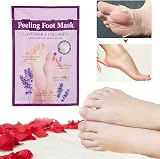 Sonew Lavender Collagen Foot Peel Mask Moisturizing Dead Skin Callus Removal view 6
