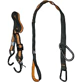Kurgo Auto Zip Line, Backseat Zipline Harness Tether for Car Travel | Backseat Zipline Tether for Dogs, Reduce Distracted Driving, Quick &amp; Easy Install, Durable Steel Hardware, Fits Most Vehicles