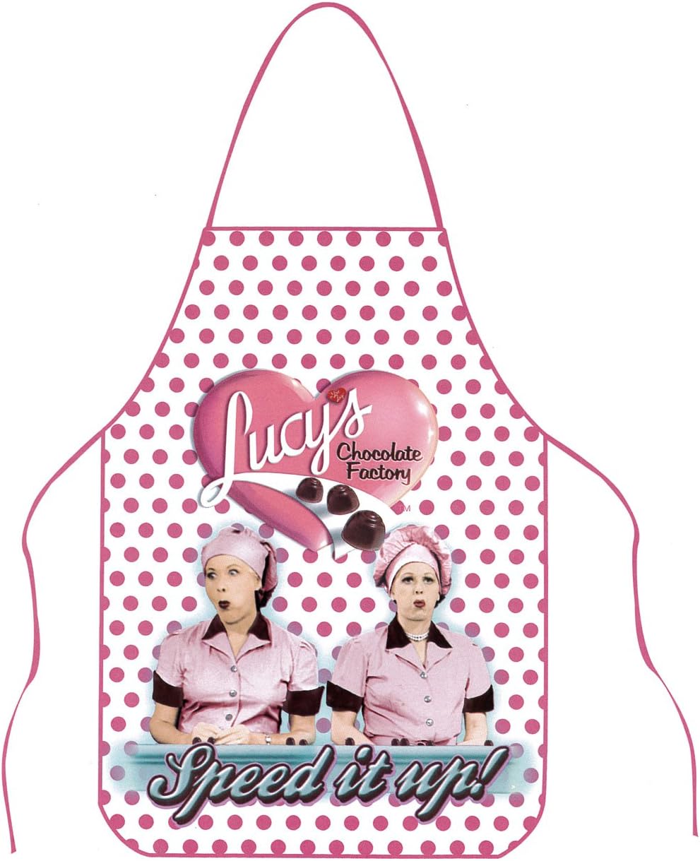 Amazon.com: Midsouth Products I Love Lucy Apron Chocolate Factory: Home