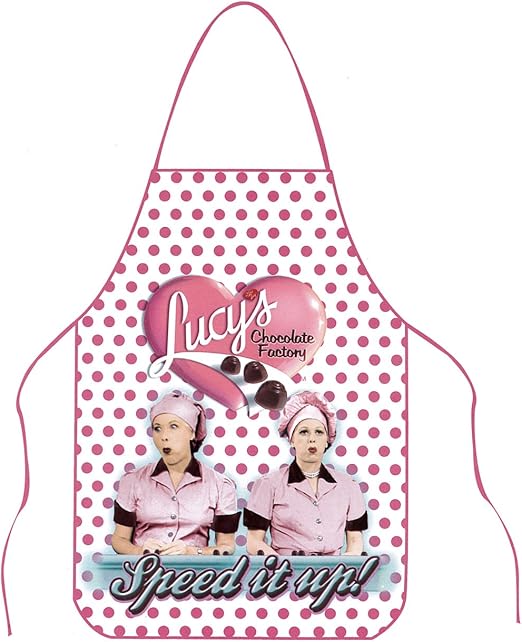 Amazon Com Midsouth Products I Love Lucy Apron Chocolate Factory