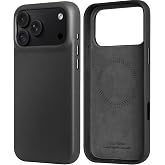 LONLI Edition for iPhone 18 Pro Case, Italian Full Grain Leather, Black | PATINA-able Italian Leather, Compatible with MagSafe, Premium Luxury Minimal, Camera Control &amp; AI Button - Black