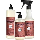 Mrs. MEYER'S Fall Leaves Kitchen Set Variation, Includes Dish Soap, Hand Soap and Multi-Surface Cleaner, 3 ct.
