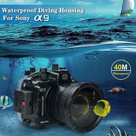 Amazon 海frogs 130 Ft 40 M水中カメラハウジングwaterproof Case For Sony ハウジングケース 通販