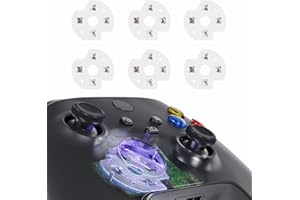 eXtremeRate Replacement Dpad Conductive Flim for Xbox One Controller - 6 Pack Repair Kits Direction Button Switch Pad for Xbox Series S/X, for Xbox One S/X/Elite, Elite Series 2 Core Controller