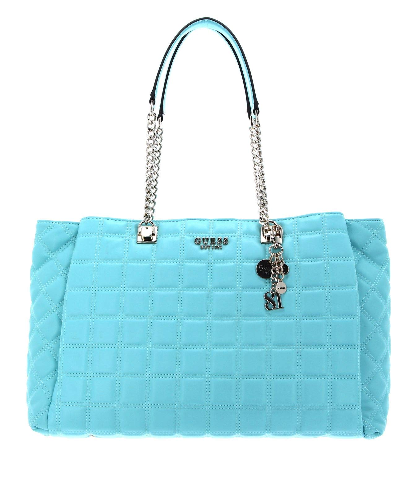Borsa Donna Shopping Kamina Trapuntata Azzurro