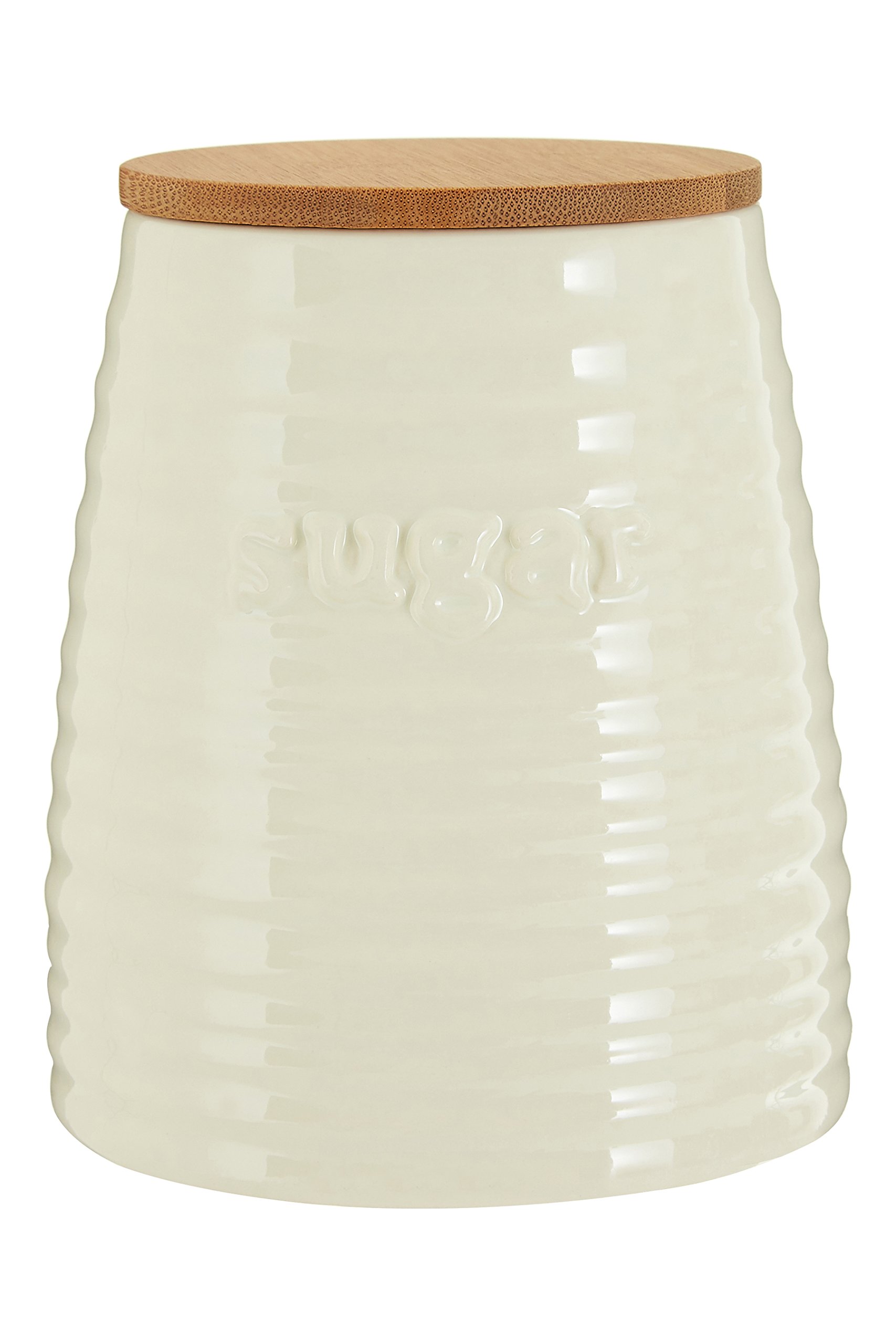 Premier Housewares Winnie Sugar Canister, Cream