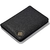 Kendra Scott Passport Holder, Black Leather