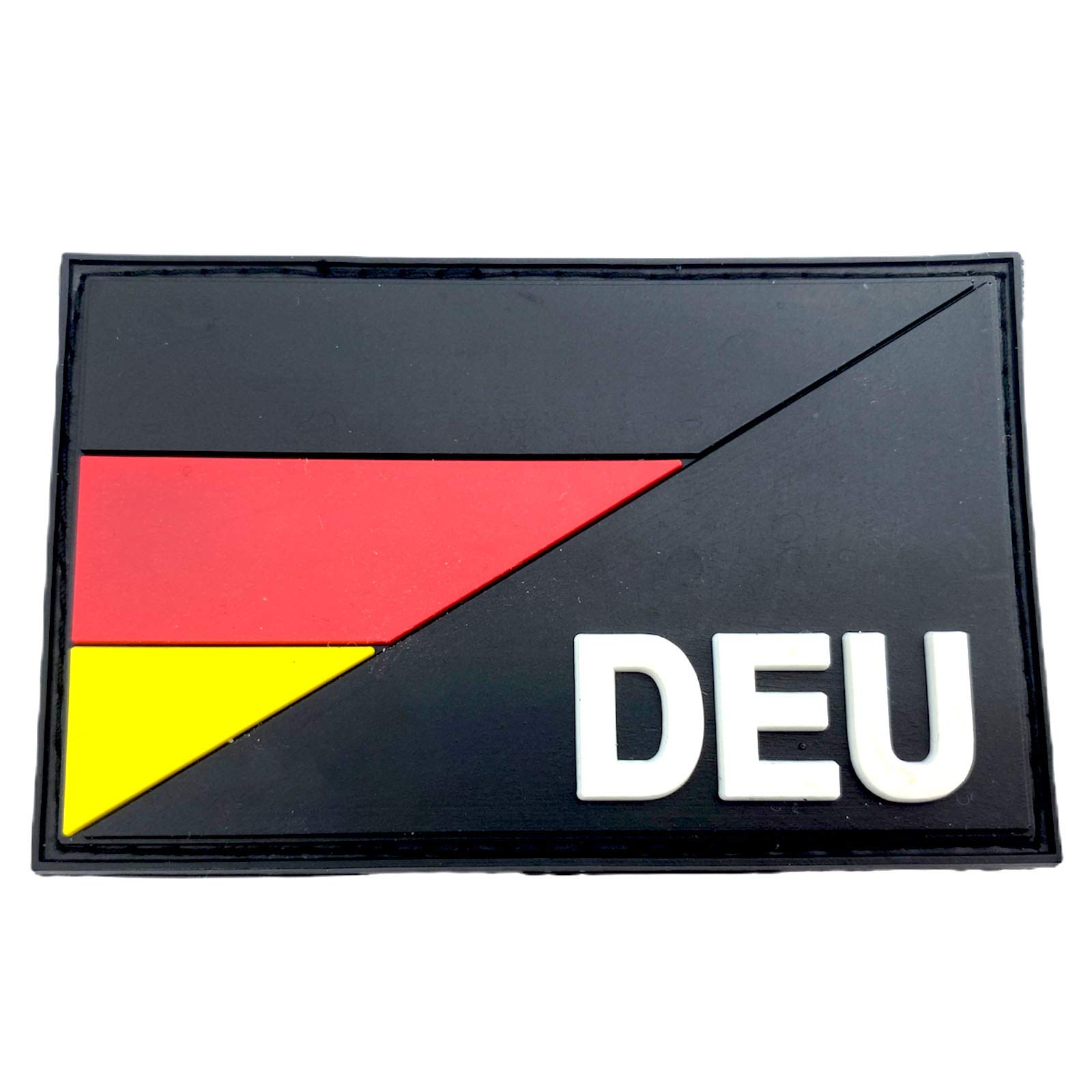 Germany German DEU Glow in the Dark Flag Airsoft PVC Morale Patch