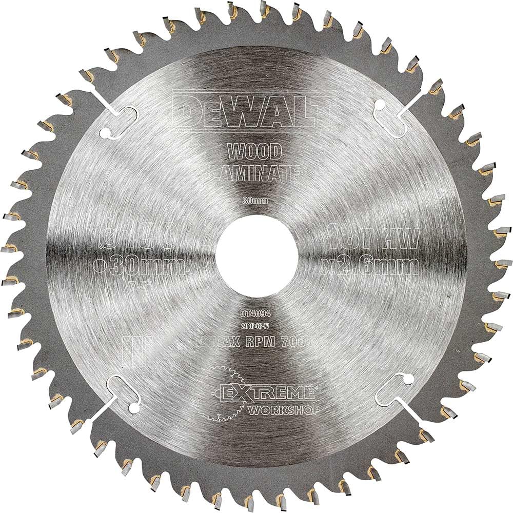 Dewalt DT4064-QZ 190 40 30 Extreme Blade ATB, Silver
