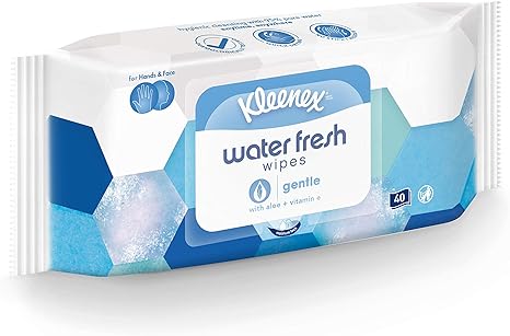 kleenex water fresh antibacterial wipes