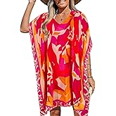 Breezy Lane Women's Beach Cover Up Swimsuit Coverups Kaftan for Bathing Suit Vacation Summer Resort Wear