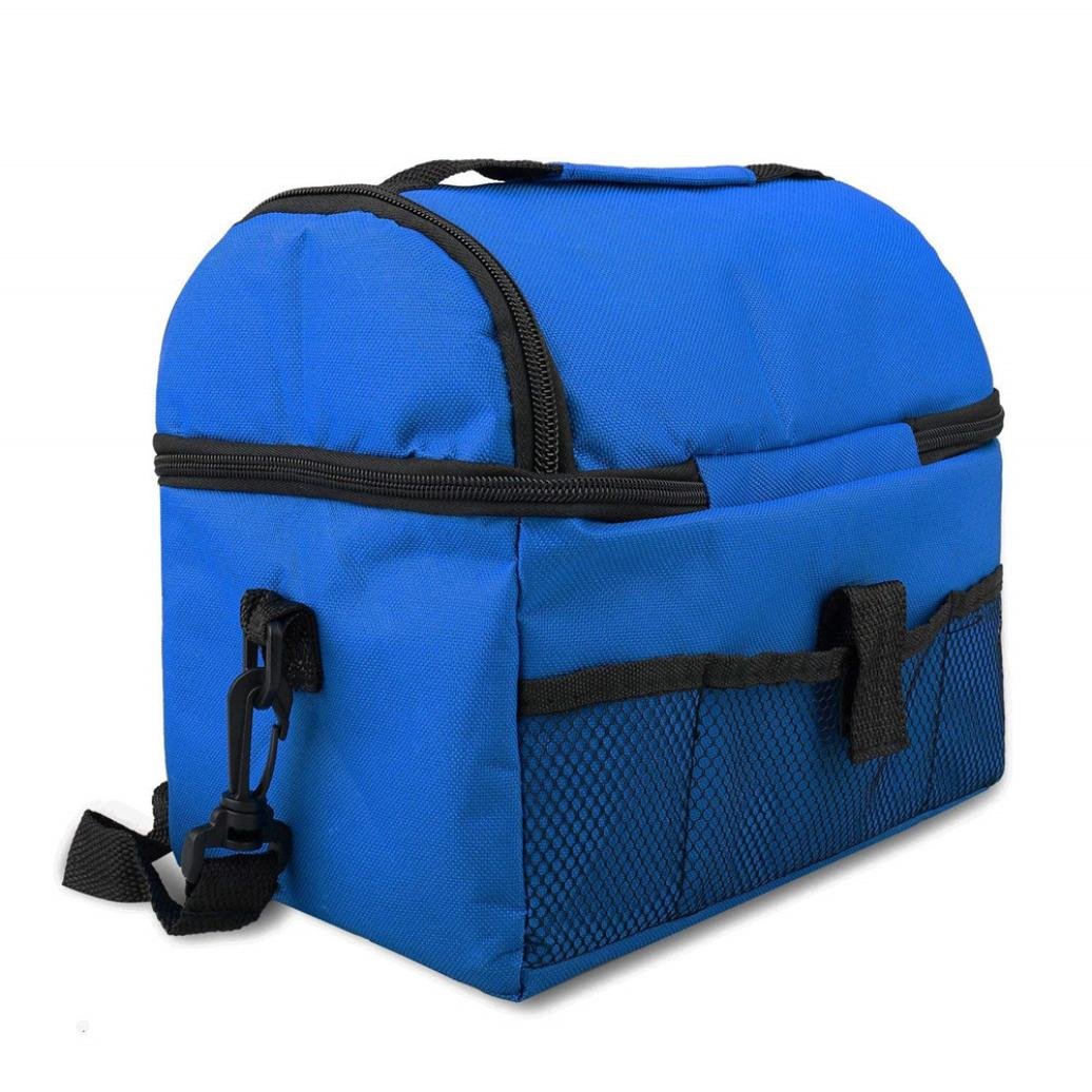 STRIR Bolsa Térmica con Doble Compartimentos Aislamiento,Multiuso ...