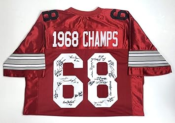 1968 ohio state football jersey