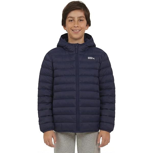 Amazon.com: Eddie Bauer Boys Reversible Hooded Down Jacket (Blue