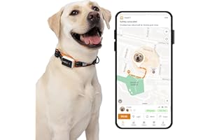 Pawfit 3 GPS Pet Tracker GPS Dog Tracker 4G Live Tracking, Smart Alerts, Fully Waterproof Activity Monitor for Pets, Unlimited Range, Remote Voice Recall, Fits All Collars, 30 Day Free Subscription
