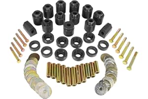 Prothane 1-113-BL Black 1" Lift Body Mount for YJ