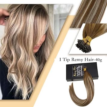 Amazon Com Sunny 16inch Balayage Keratin Tip Extensions Medium