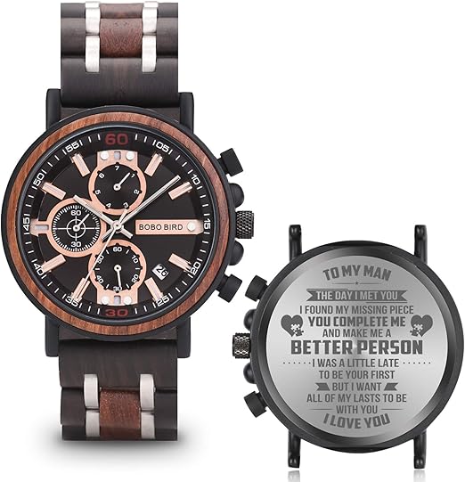 to my boyfriend engraved watch