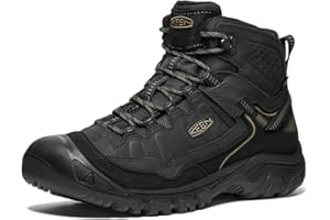 KEEN mens Targhee 4 Mid Height Durable Comfortable Waterproof Hiking Boots