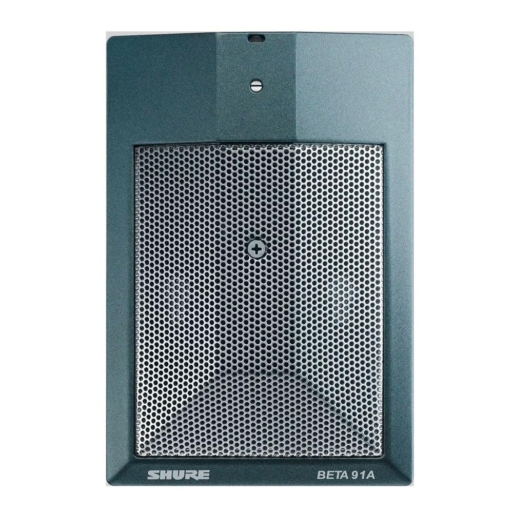 Shure BETA 91A Half-Cardioid Condenser Kick-Drum Microphone (Includes Integrated Preamplifier and Male XLR Output)