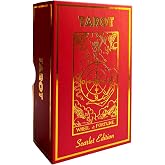 Scarlet Tarot Deck &amp; Guide | Classic Design and Gold Foil