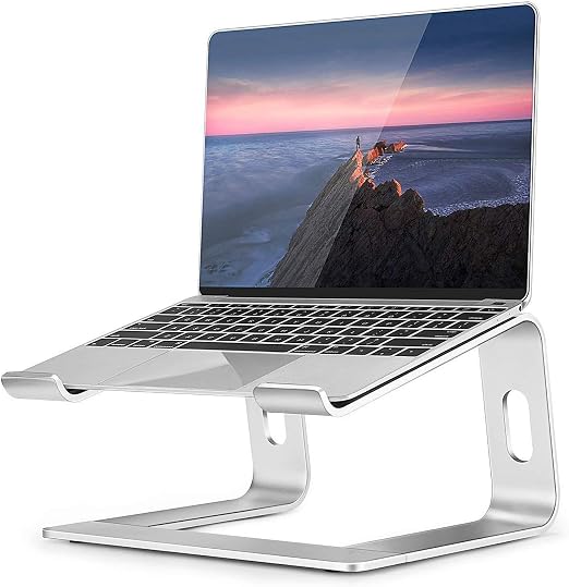 IFCASE Supporto Sotto La Scrivania Per Laptop In Metallo: Libera Spazio In Modo Facile E Sicuro (Nero)