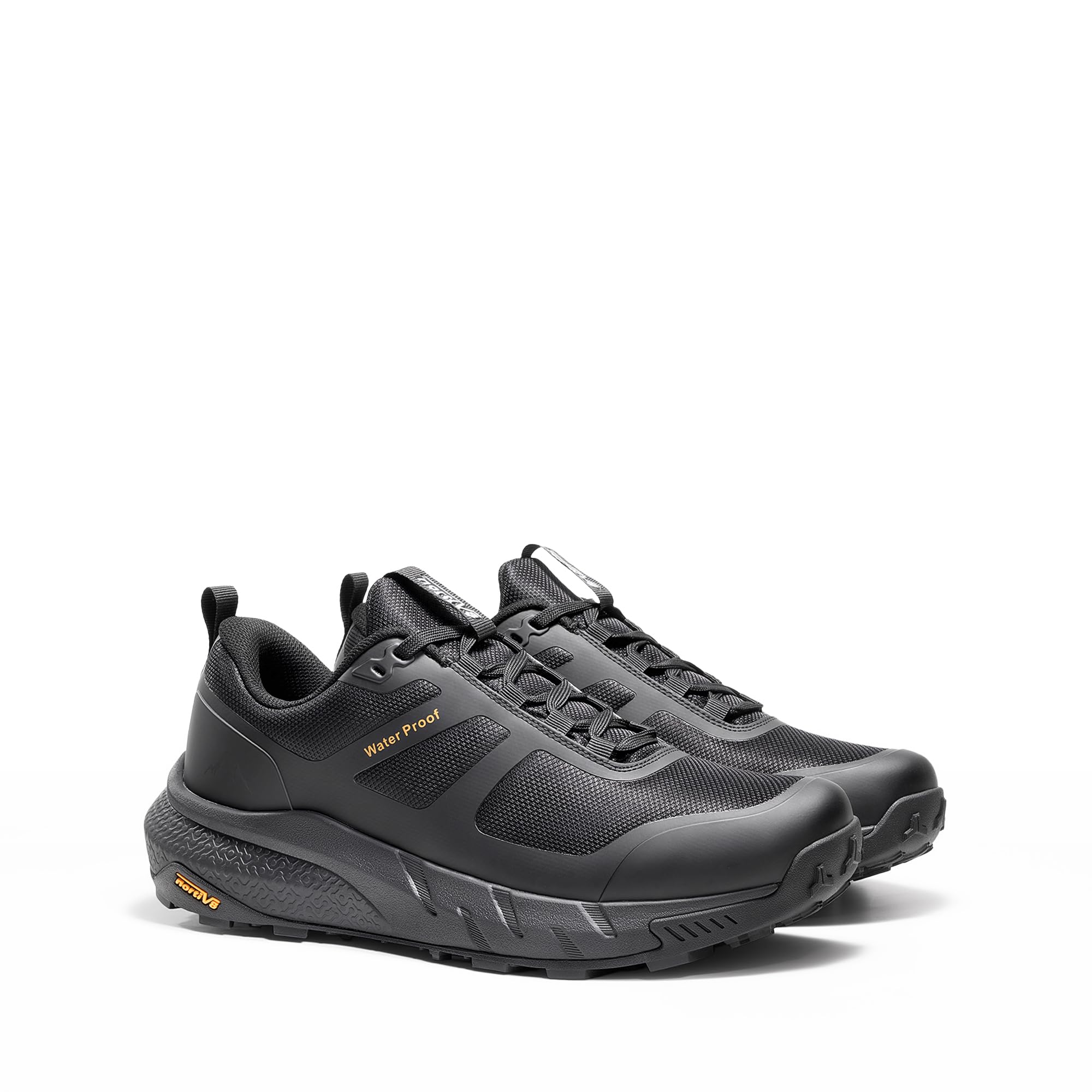 NORTIV 8 Herren Trekkingschuhe Wanderschuhe,Size 43,Schwarz 4
