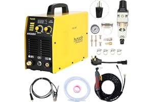 Hynade Plasma Cutter, Dual Voltage 115/230V 50Amp Plasma Cutting Machine, IGBT Inverter Metal Plasma Cutter Max Cutting Thickness 14mm (HYC50DV 115/230V)