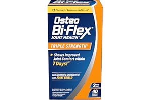 Osteo Bi-Flex Triple Strength(5), Glucosamine Chondroitin with Vitamin C Joint Health Supplement, Coated Tablets, 40 Count