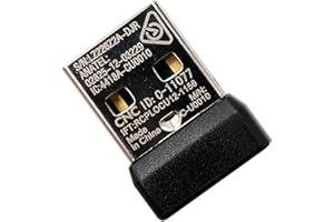 Noirvogel USB Dongle Receiver Cu0010 Compatible for Logitech MK235/MK245/MK270/MK275/MK295/MK315/MK345/MK470 Keyboard/Mouse C