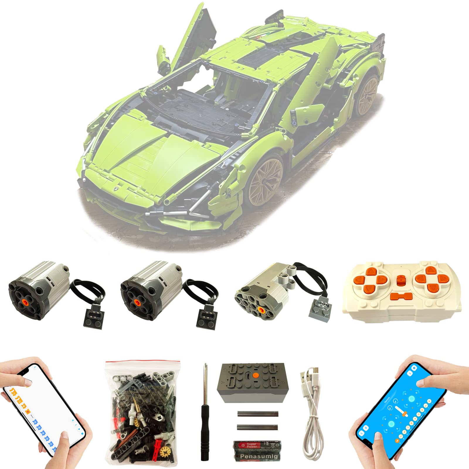 Mobil Lego Technic 42115 Lamborghini Sian Fkp 37 For Lego Technic