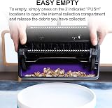 Yocada Carpet Sweeper Cleaner for Low Carpets and Pets Hair Purple view 7