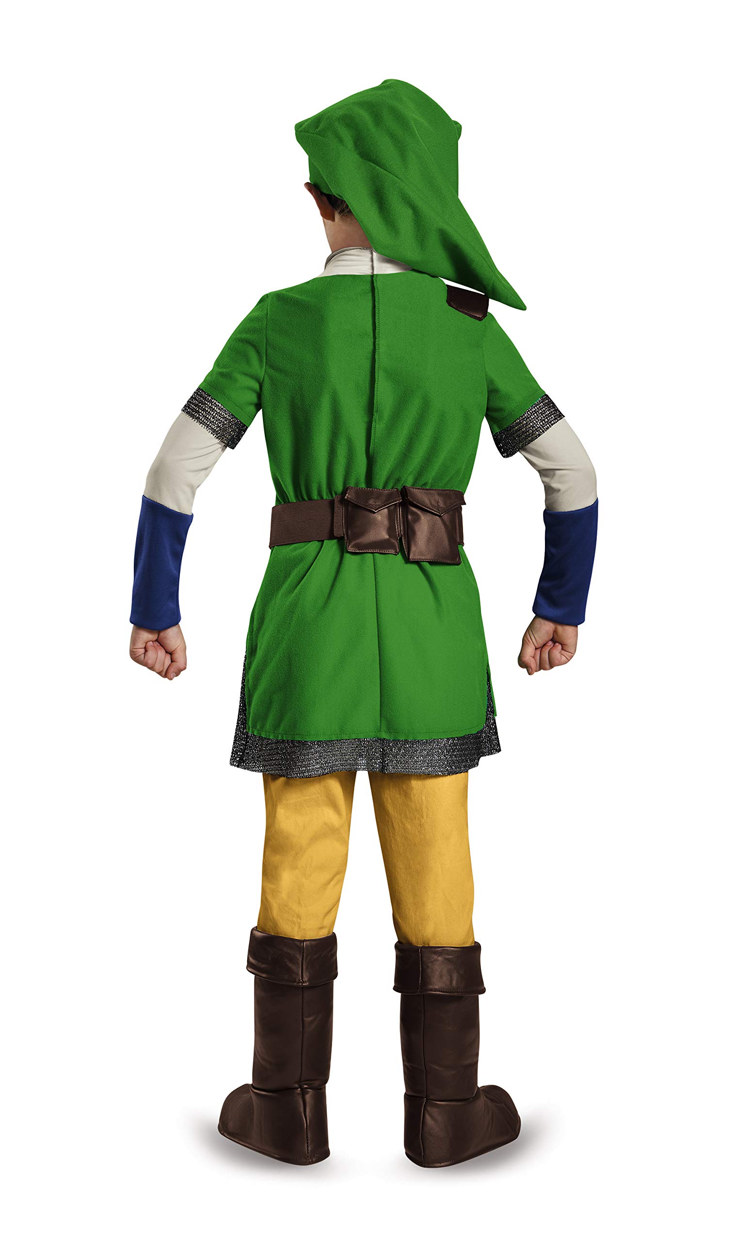The Legend of Zelnda Link Deluxe Costume, Officially Licensed The Legend of Zelda Costume for Kids